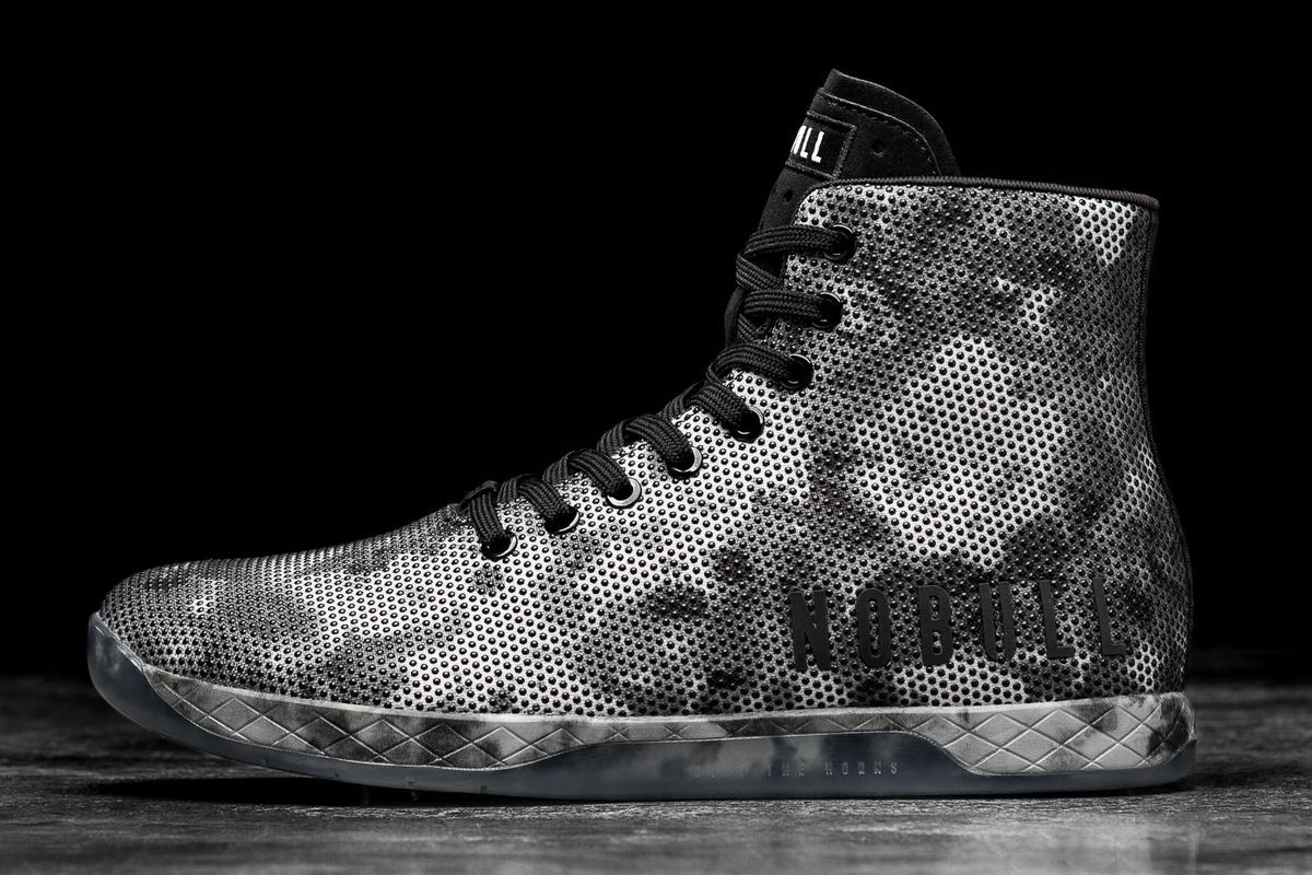 Nobull Superfabric High-Top Tie-Dye Women\'s Trainers Grey | Australia (JV7426)